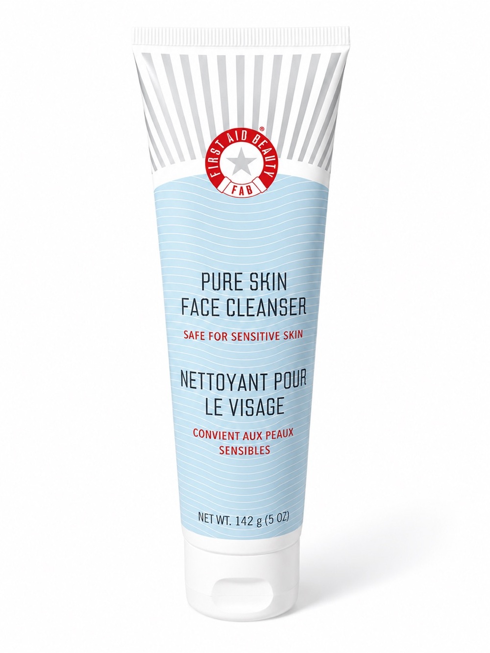 First Aid Beauty Pure Skin Face Cleanser 5oz OLD FORMULA Sensitive Skin (Rare)!